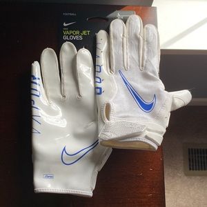 NIKE VAPOR JET FOOTBALL GLOVES - SIZE LARGE